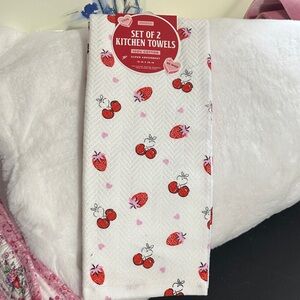 Envogue set of 2 Valentine’s Day kitchen towels